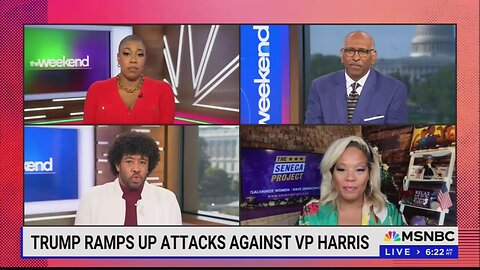 Trump's 'Bum' Comment On Kamala Sends MSNBC Panel Into A Frenzy!