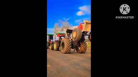 Modified Tractor Lover Farming New Holland & Johndeere Fantastic Driving Song Over Confidence