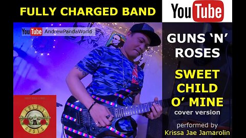 GUNS 'N' ROSES - SWEET CHILD O' MINE (Live cover version @ Buddy's Bar ABH) #viral #GunsNRoses #UAE