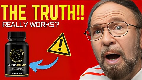 ENDOPUMP reviews ⚠️(NEW BEWARE!!) ⚠️ DOES ENDO PUMP REALLY WORK? ENDO PUMP Supplement review 2024