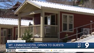 Mt. Lemmon Hotel welcomes first guests