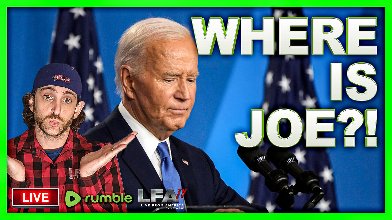 WHERE IS JOE BIDEN?! | UNGOVERNED 7.22.24 5pm EST