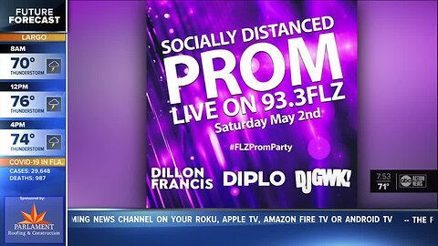 93.3FLZ hosting 3-hour prom party for class of 2020 | The Rebound Tampa Bay