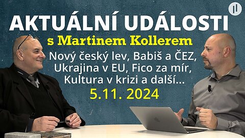 Koller - Český lev, Volby v USA, Ukrajina v EU a Fico v ruské televizi – Co se děje v Česku a světě?