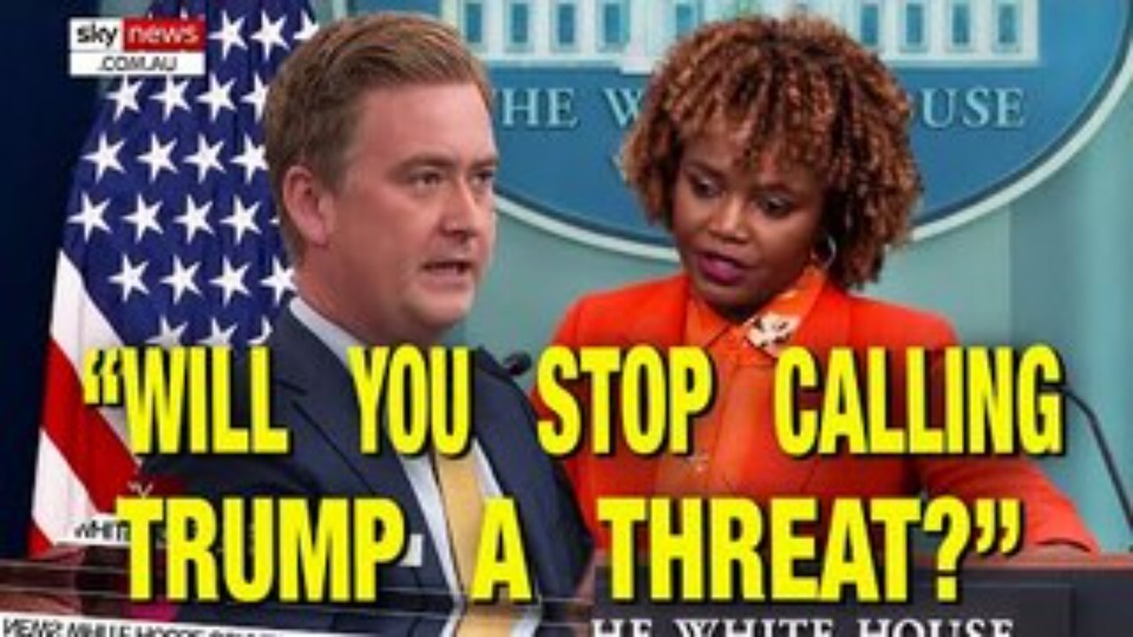 Biden Spokesperson CONFRONTED Over Anti-Trump Language!