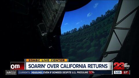 'Soarin' over California' temporarily returns