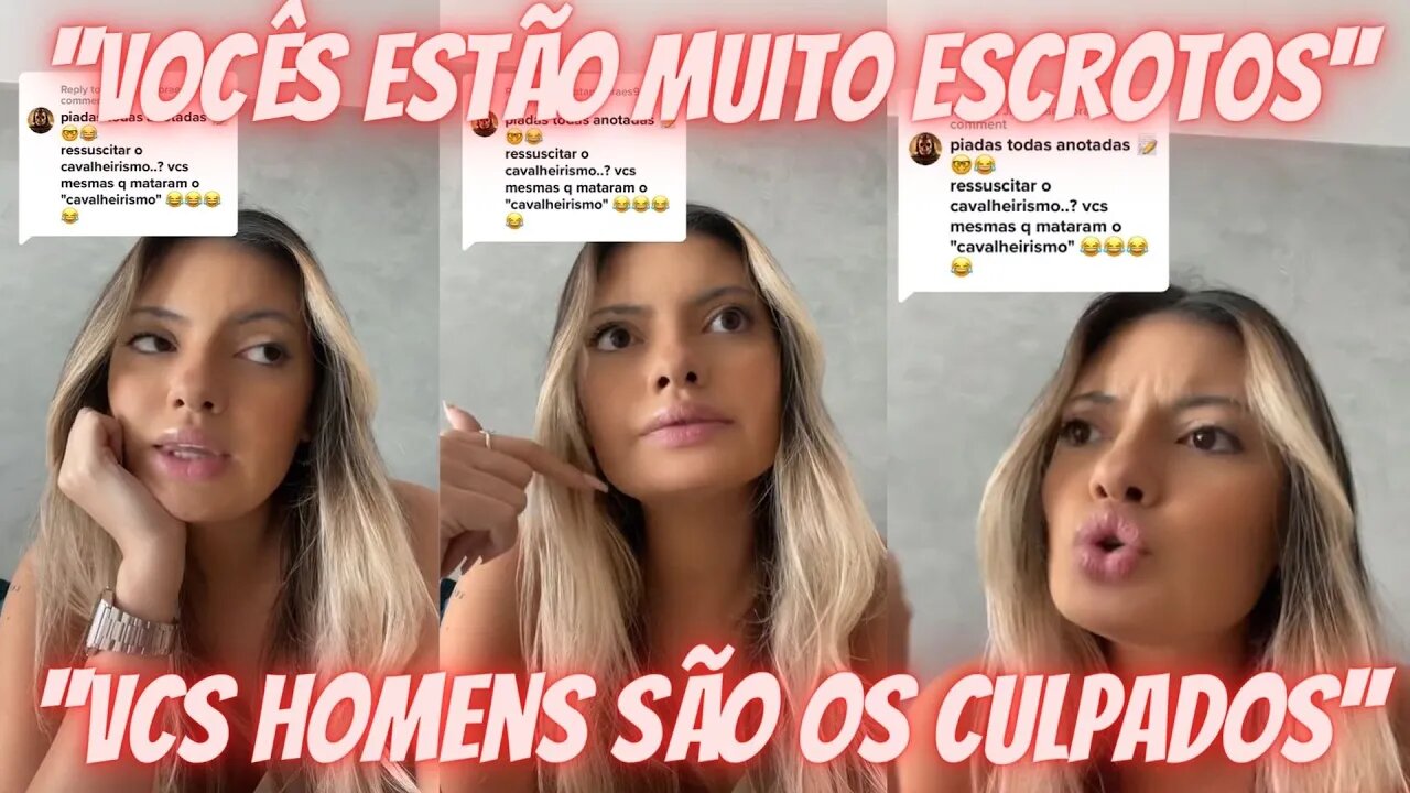 blackpill 306 - ''queremos homens cavalheiros''(a nova piada delas)