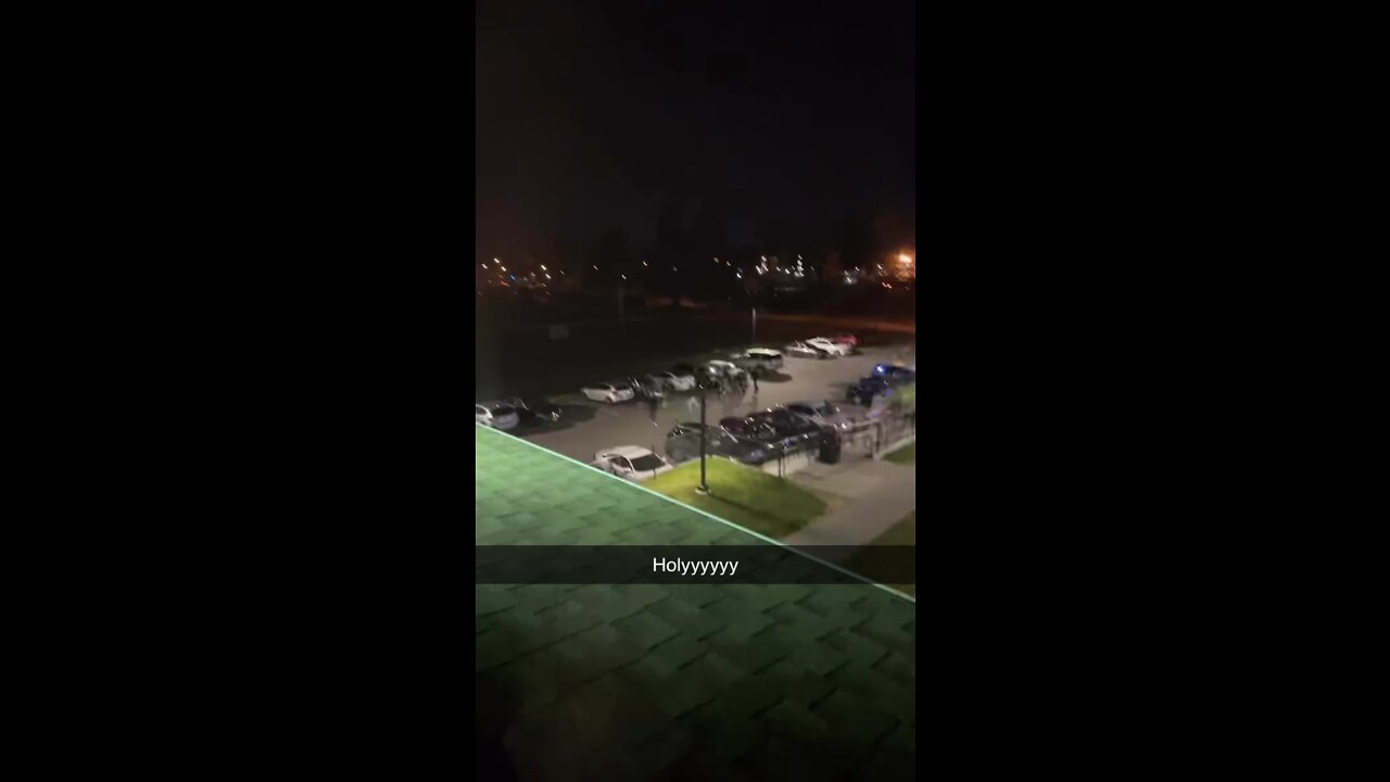 Huge College Brawl at American International College