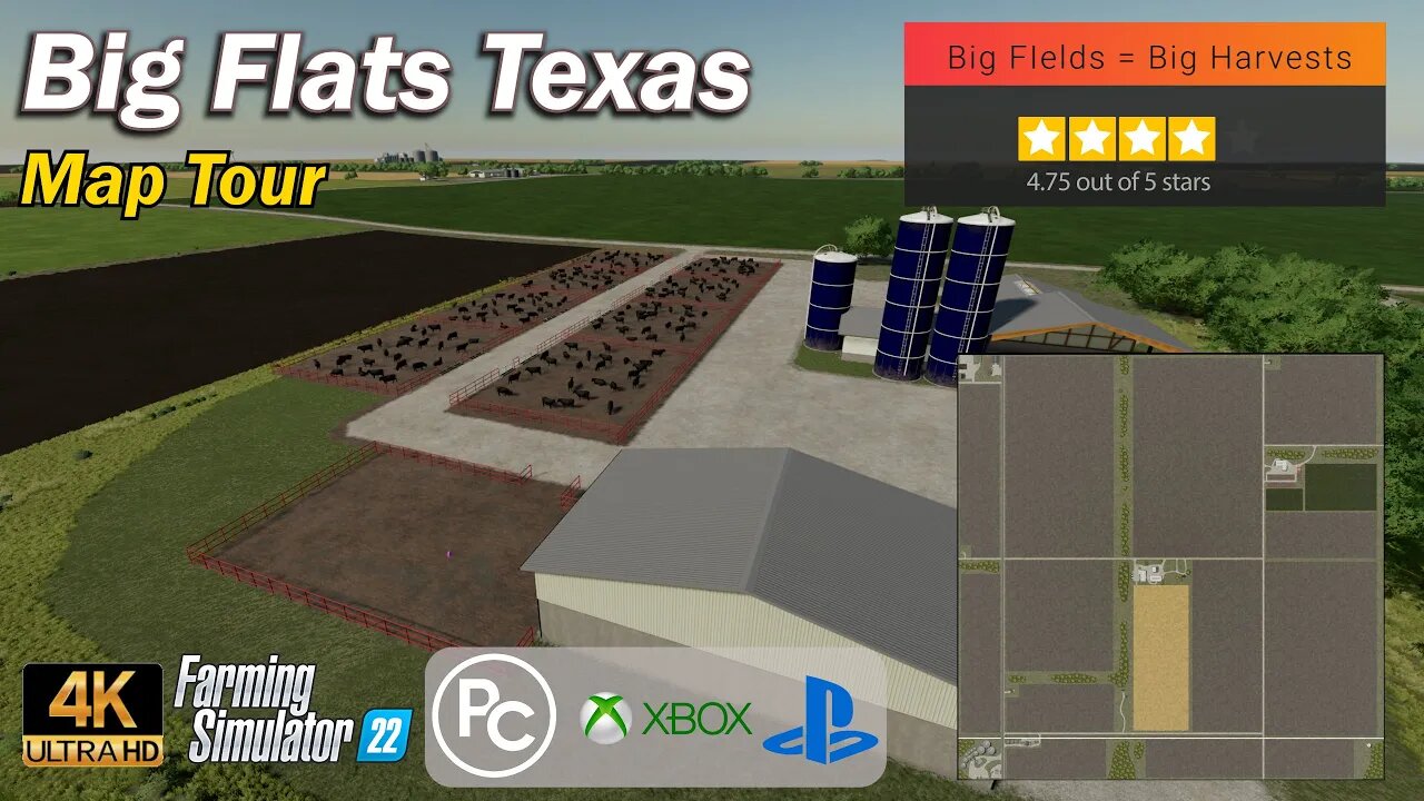 Big Flats Texas | Map Tour | Farming Simulator 22