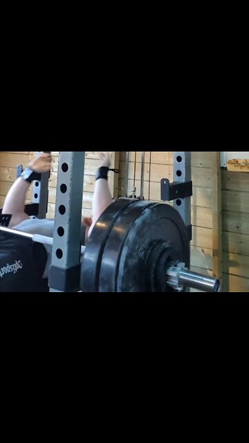 SO. CLOSE! 117.5 Kgs Bench Press Second Attempt