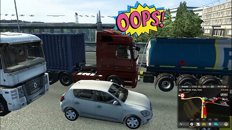 Need To Be More Careful With My Driving Skills in Euro Truck Simulator - Full Job