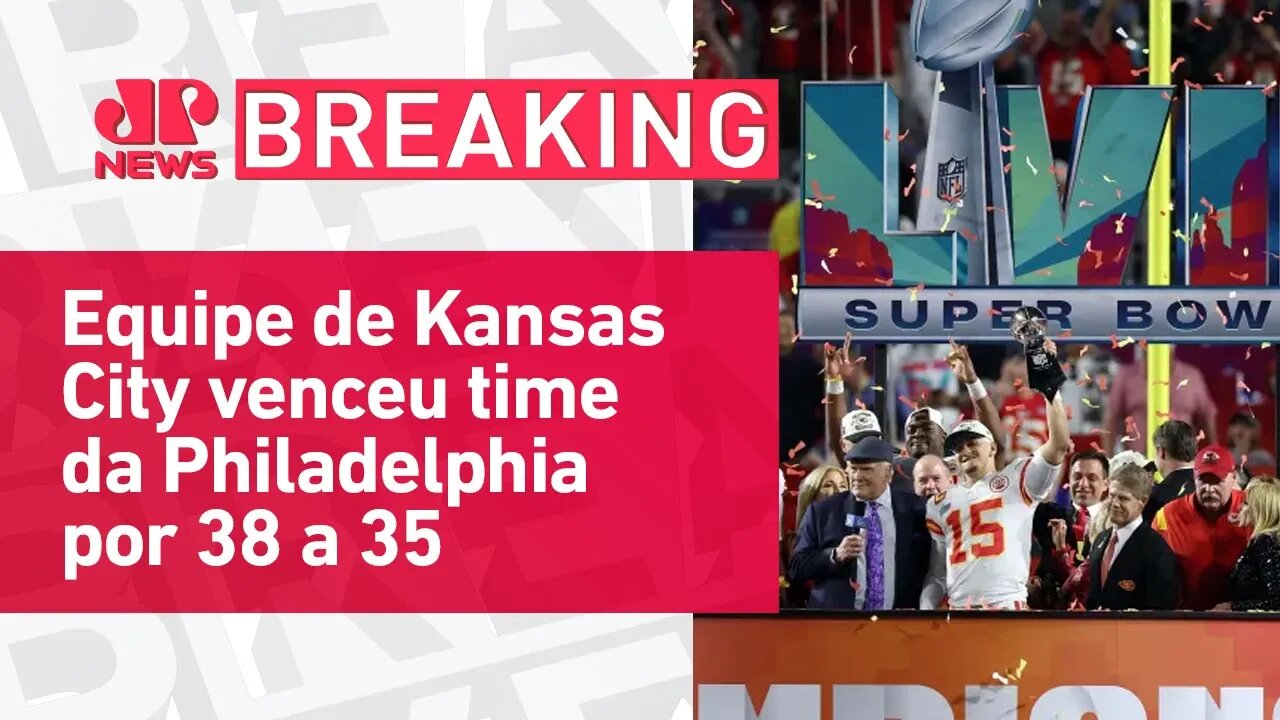 Chiefs batem Eagles e são tricampeões do Super Bowl | BREAKING NEWS