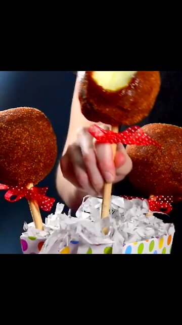 Apples Covered with Chamoy