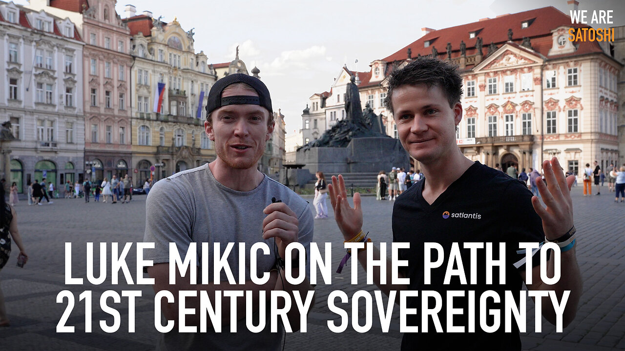 Luke Mikic on Becoming a Sovereign Digital Nomad - Filmed in Prague