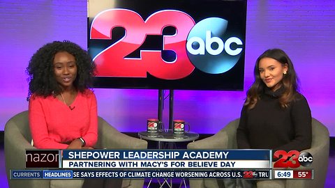 ShePower Leadership partners with Macy's for National Believe Day