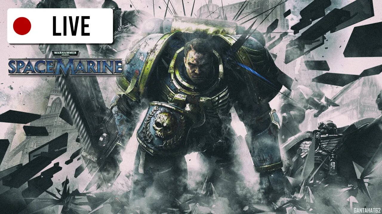 🔴Live- Godlike Ultramarines vs 1mil Strong Ork Hordes [ Lets Play Livestream ]