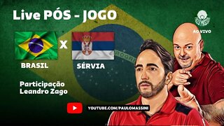 PÓS-JOGO BRASIL 2 X 0 SÉRVIA AO VIVO!