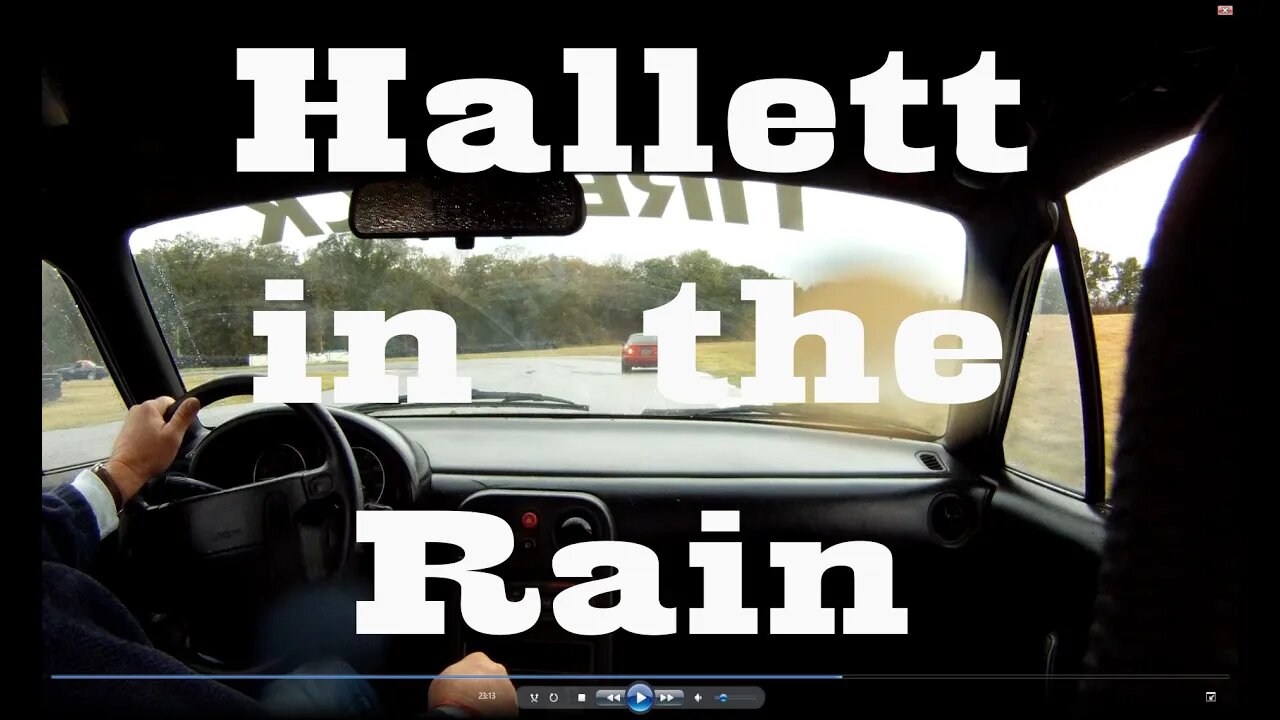 Hallett in the Rain