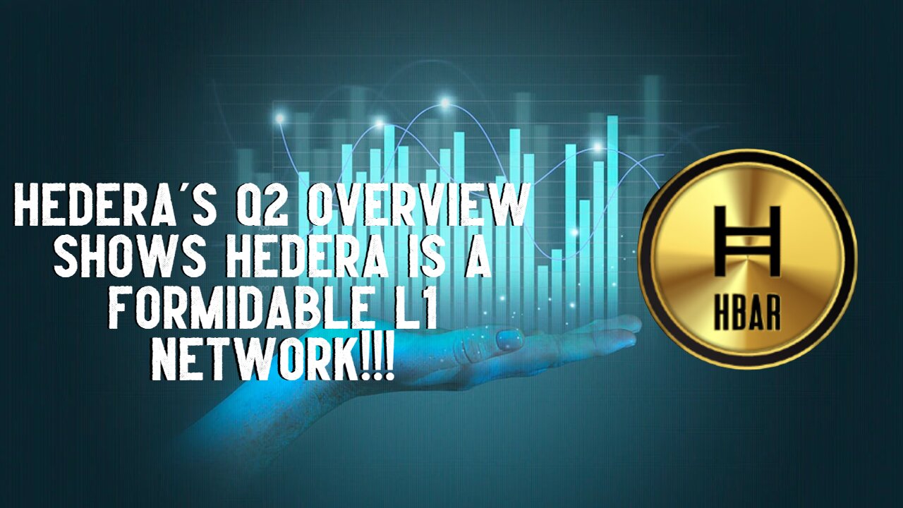 Hedera's Q2 Overview Show's They're A FORMIDABLE L1 NETWORK!!!