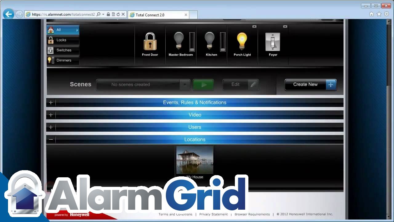 Total Connect 2.0: Controlling a Z-Wave Thermostat