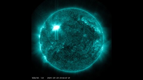 Solar Flare CME. Floods in NC. Hurricane in FL