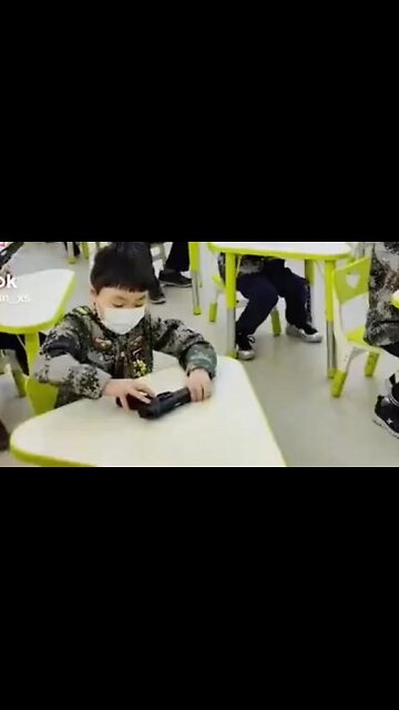 Meanwhile, China is teaching their kids how to arm themselves.