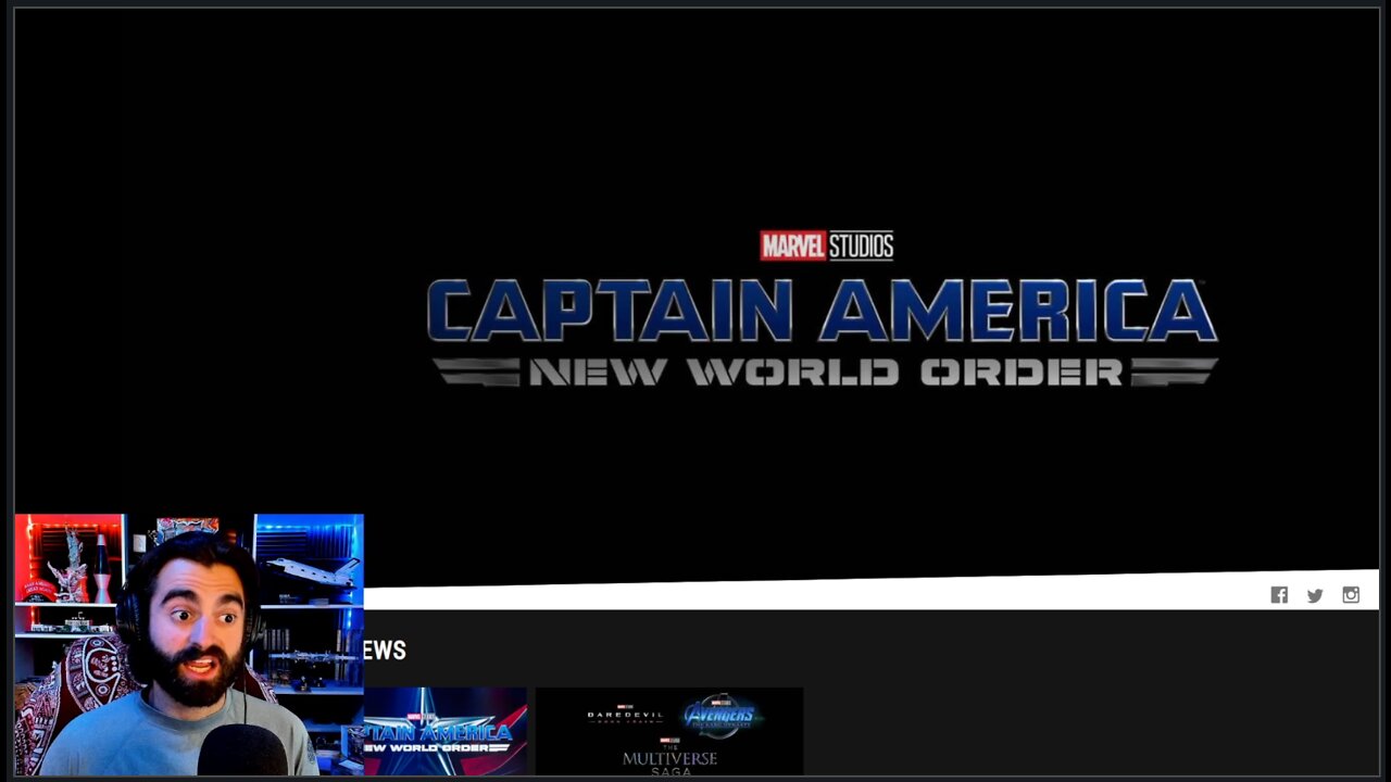 New World Order Promoted By Captain America Movie Set For 2024