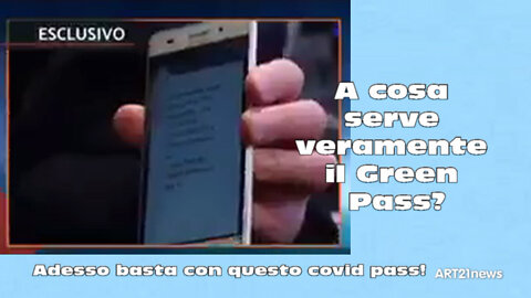 Adesso basta con questo covid pass!