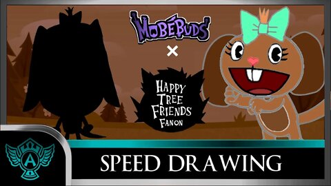 Speed Drawing: Happy Tree Friends Fanon - Ava Sosa | Mobebuds Style