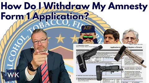 How Do I Withdraw My Amnesty Form 1 Application?