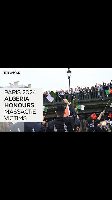 Algeria’s Paris 2024 delegation pays red rose tribute to massacre victims| TN ✅