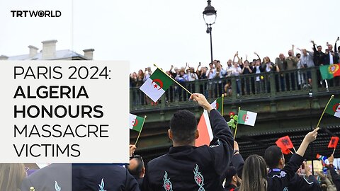 Algeria’s Paris 2024 delegation pays red rose tribute to massacre victims| TN ✅