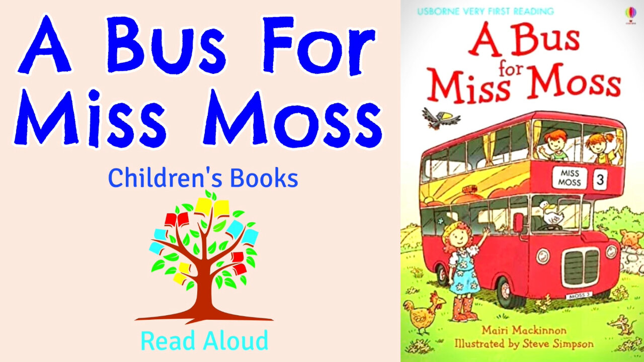 🚌 A Bus For Miss Moss 🚌 Children's Books Read Aloud 🚌