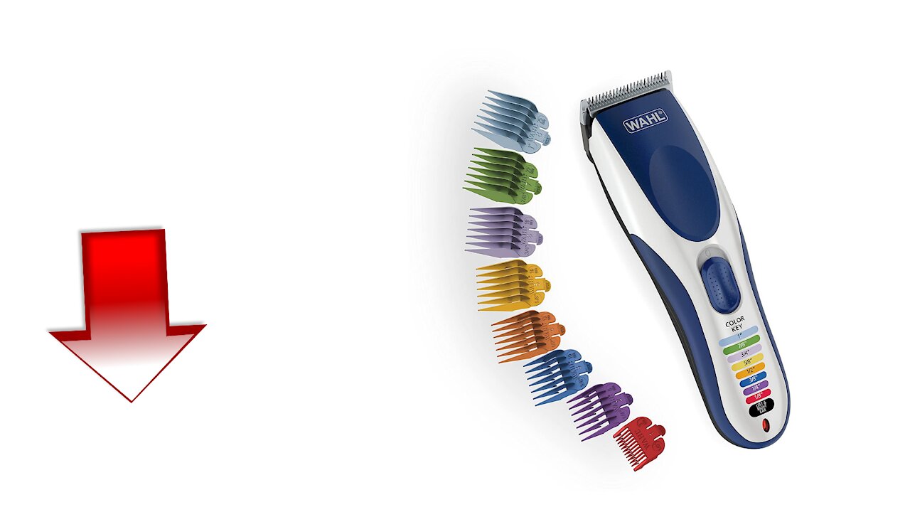 Wahl Color Pro Cordless Rechargeable Hair Clipper & Trimmer