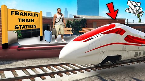 GTA 5 : I Made Franklin Train Station In Front Of Franklin's House