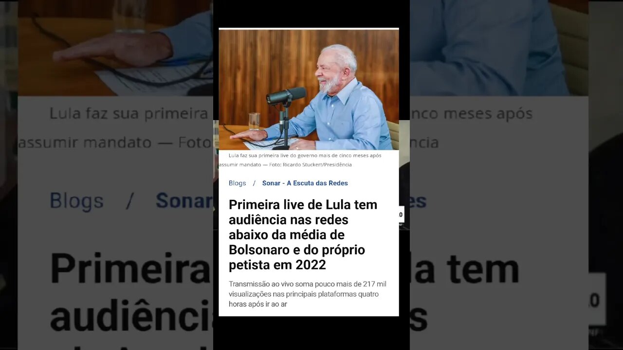 Bolsonaro alfinetou Lula!😂 #bolsonaro #jovempan #shorts