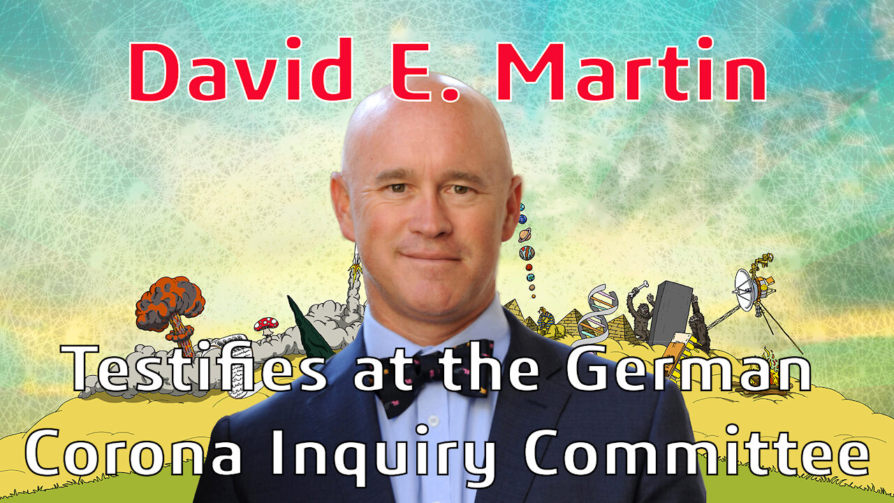 David E. Martin testifies at the German Corona Inquiry Committee July 9th, 2021