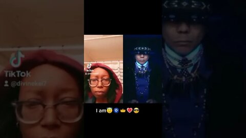 Allowing my ancestors to flow through me 😇🧿👑💗😎