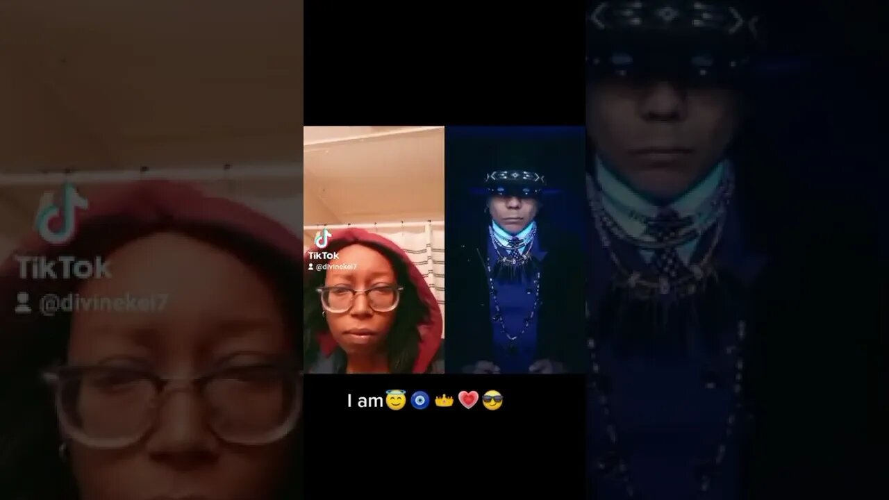 Allowing my ancestors to flow through me 😇🧿👑💗😎