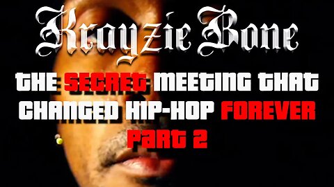 KRAYZIE BONE BREAKS DOWN THE DIRECT CONNECTION BETWEEN HIP-HOP & THE PRISON INDUSTRIAL COMPLEX