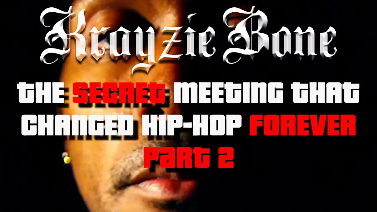 KRAYZIE BONE BREAKS DOWN THE DIRECT CONNECTION BETWEEN HIP-HOP & THE PRISON INDUSTRIAL COMPLEX