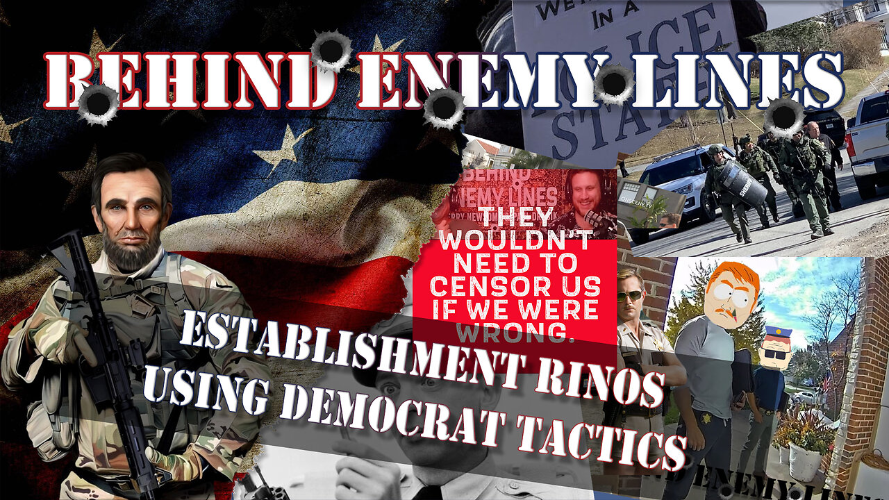 Establishment RINOS Using Democrat Tactics