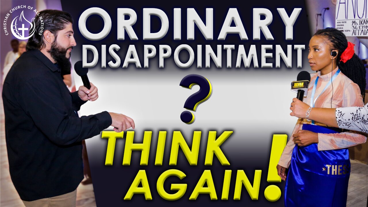 IS YOUR DISAPPOINTMENT ORDINARY OR DEMONIC? 🤔 WATCH & LEARN!