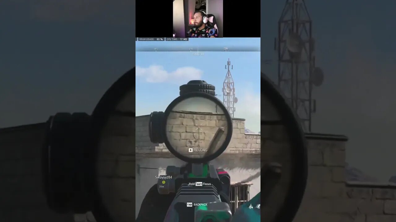With the Signal you have to be taking random shots... Shooting Through Walls #callofduty #shorts