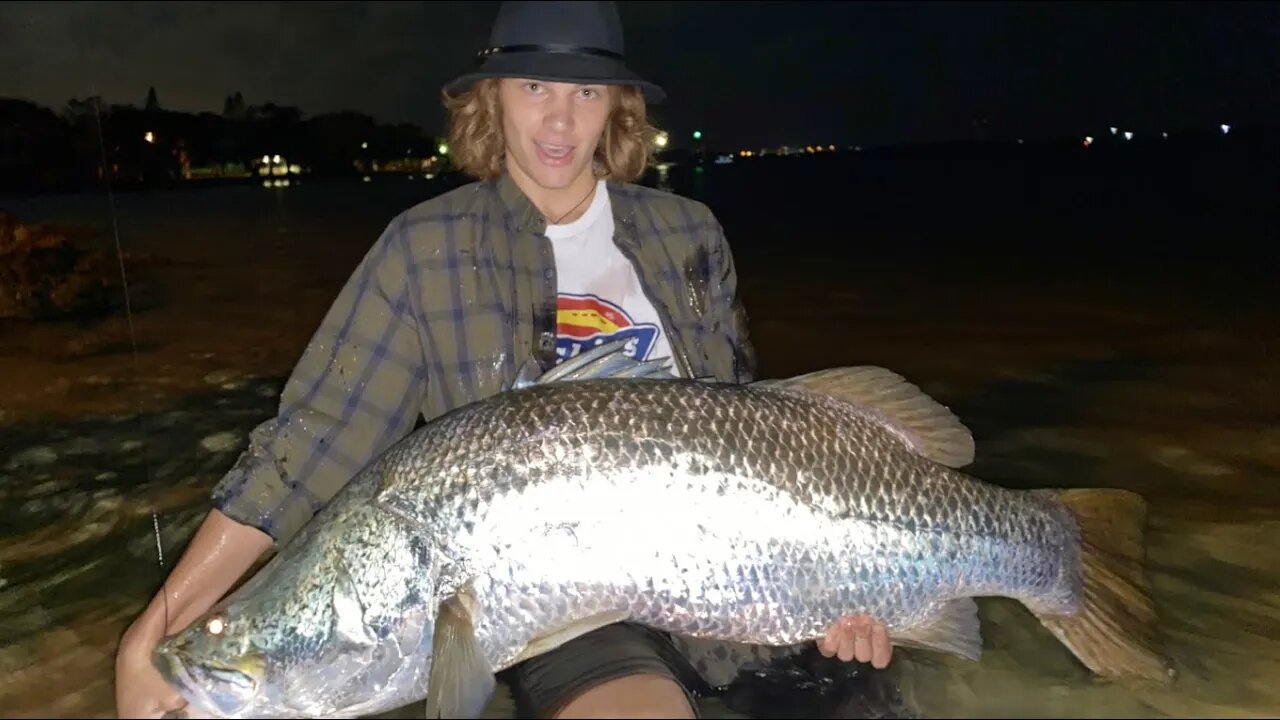 Fishing for RIVER MONSTERS (BARRAMUNDI of a lifetime) Part 3