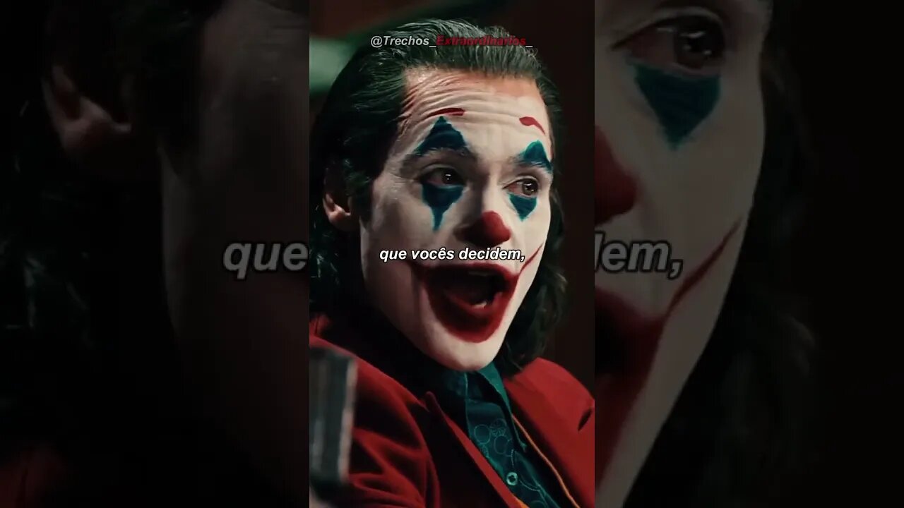 #Coringa: Ninguém pensa como é estar no lugar do outro cara #shorts #joaquinphoenix #joker