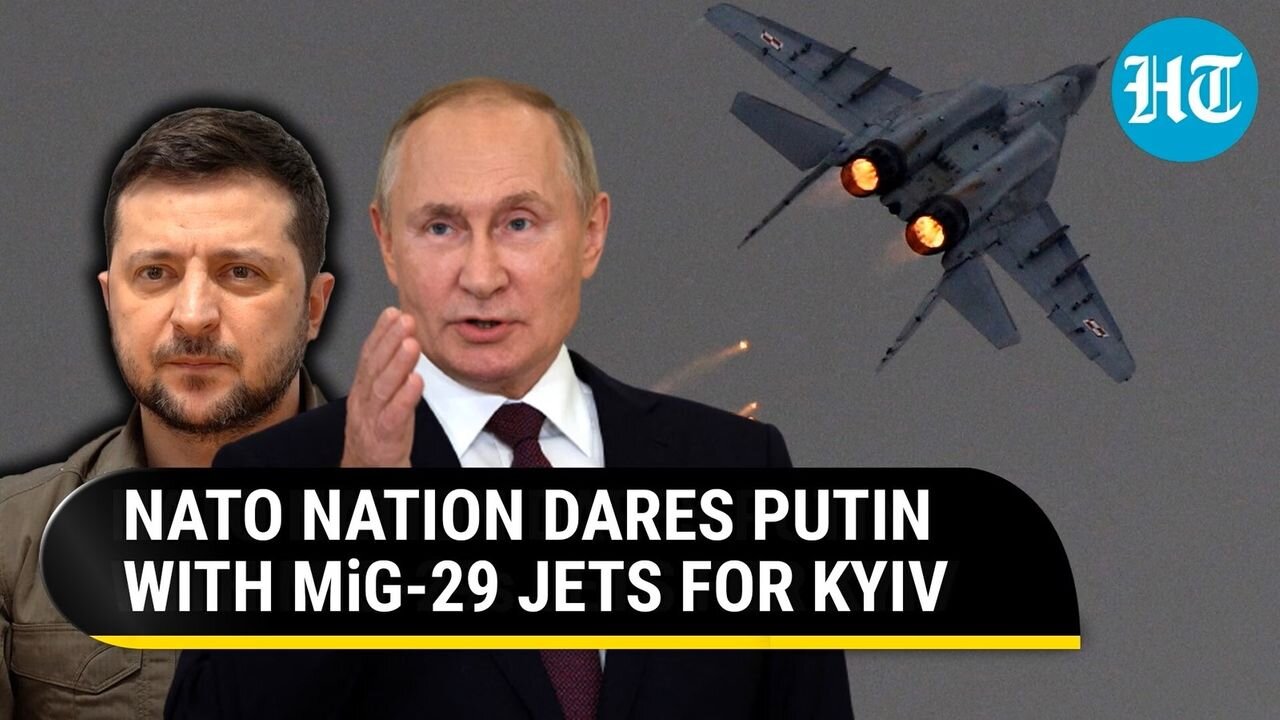 NATO nation sends fighter jets to Kyiv as 'deadly' Russian warplanes rule Ukrainian skies