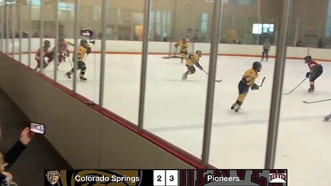 12/11/22 - Colorado Springs vs Denver Pioneers (14u A)