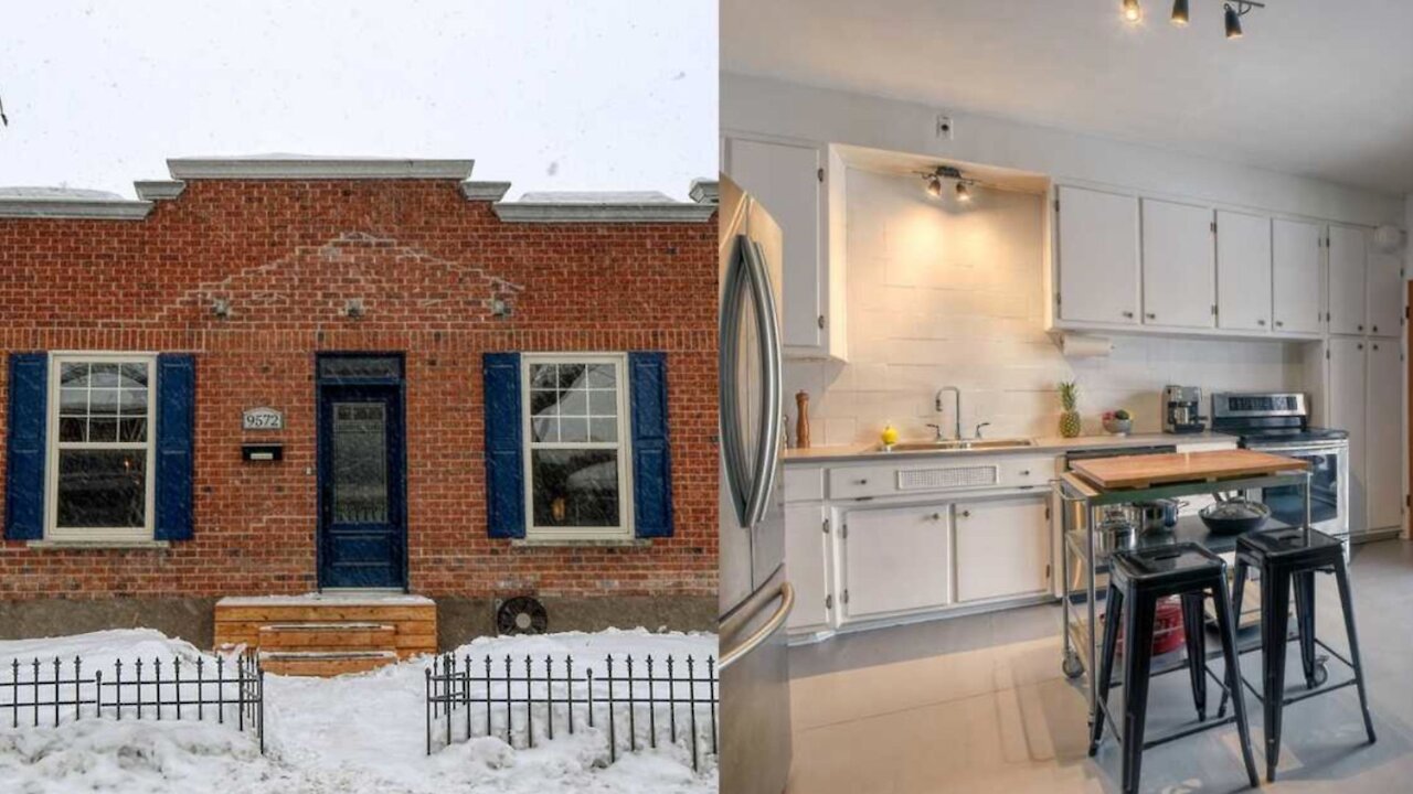 Cette adorable maison « shoebox » est à vendre à Montréal pour seulement 299 000 $