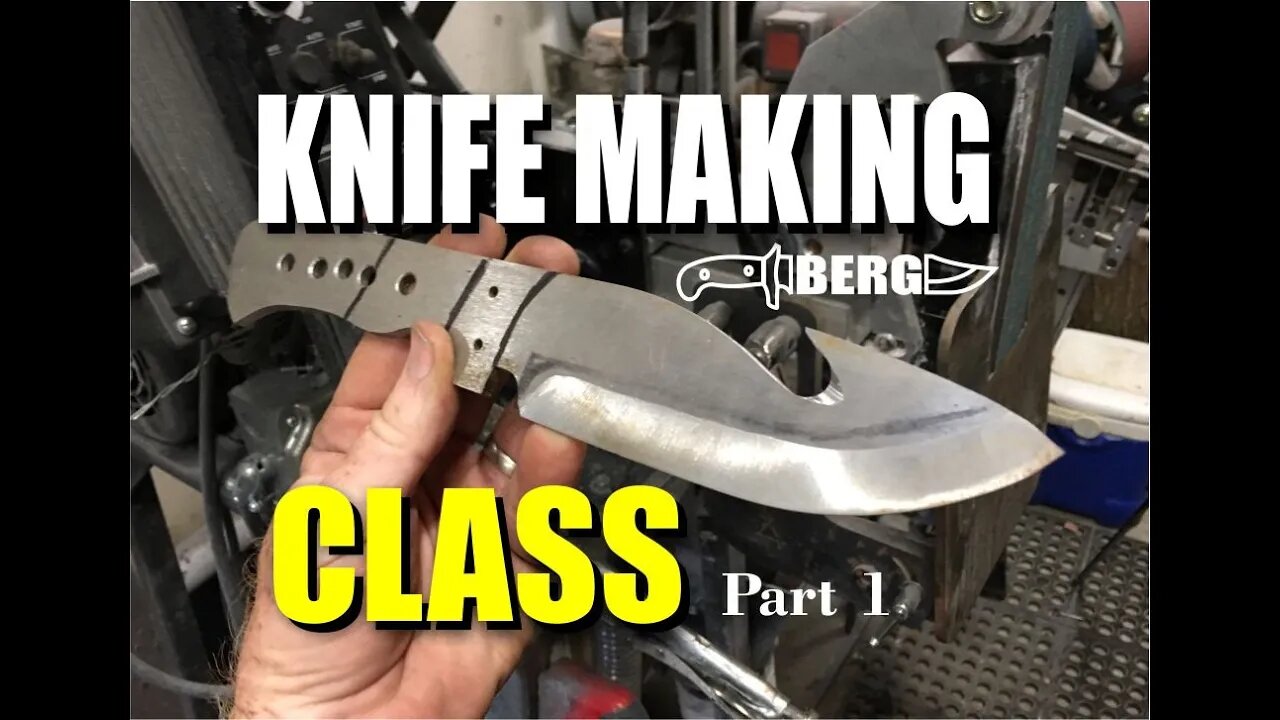 Knife Making Class Day 1 BergKnifemaking